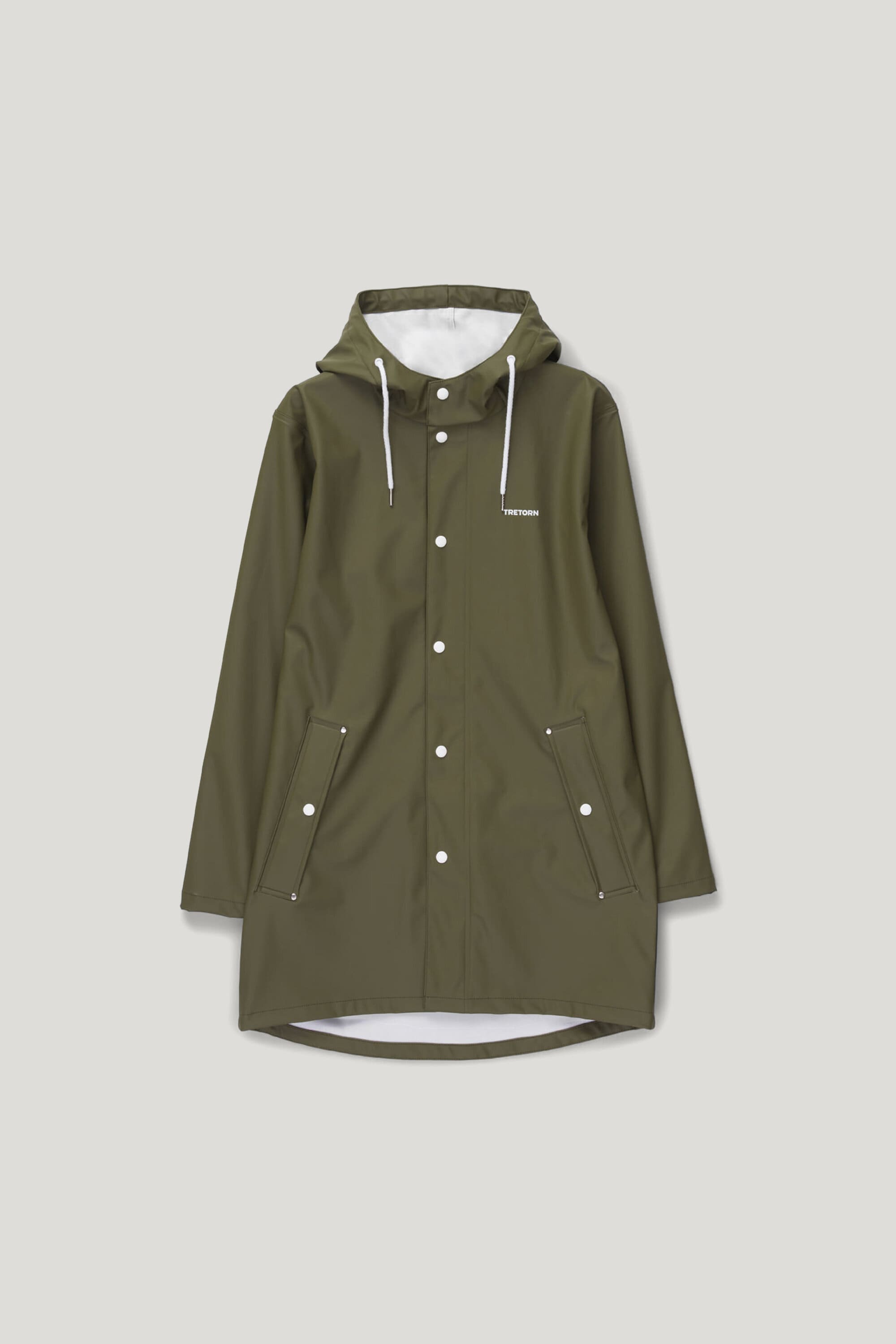 Wings rain jacket by Tretorn for men and women in the colour green