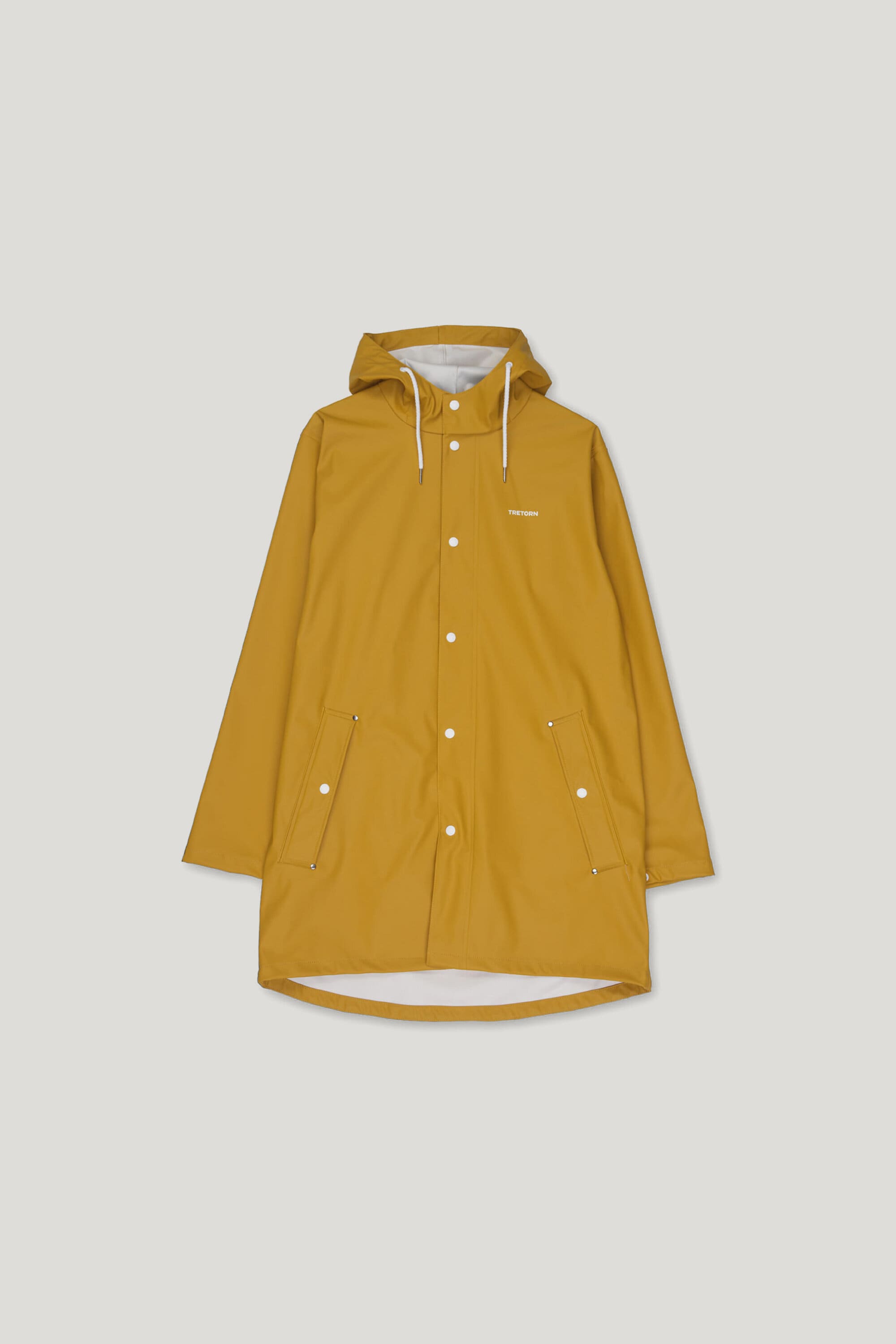 Wings rain jacket by Tretorn for men and women in the colour dark yellow