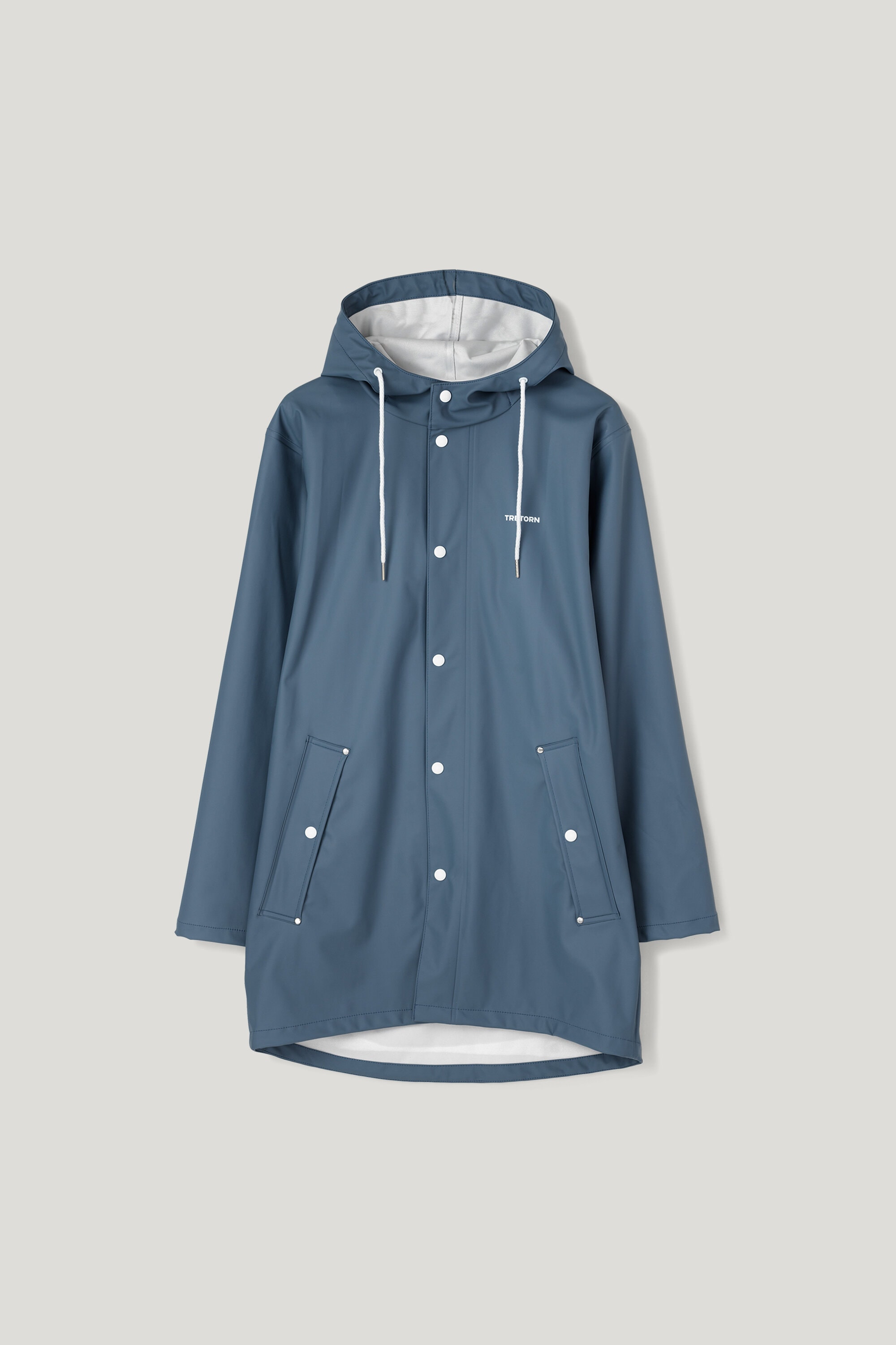 Wings rain jacket by Tretorn for men and women in the colour stone blue