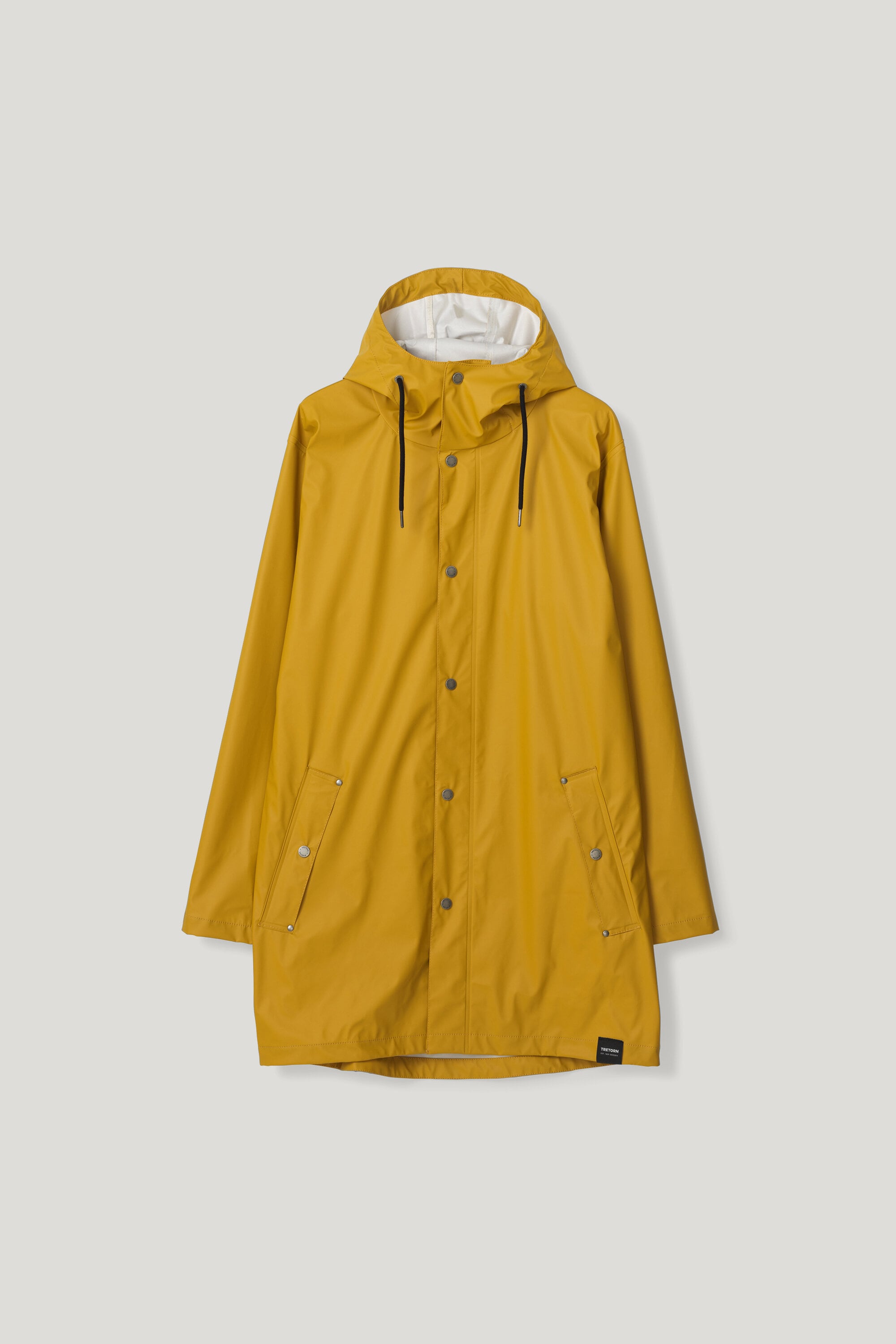 Wings Plus Eco rain jacket by Tretorn for men and women in the colour yellow