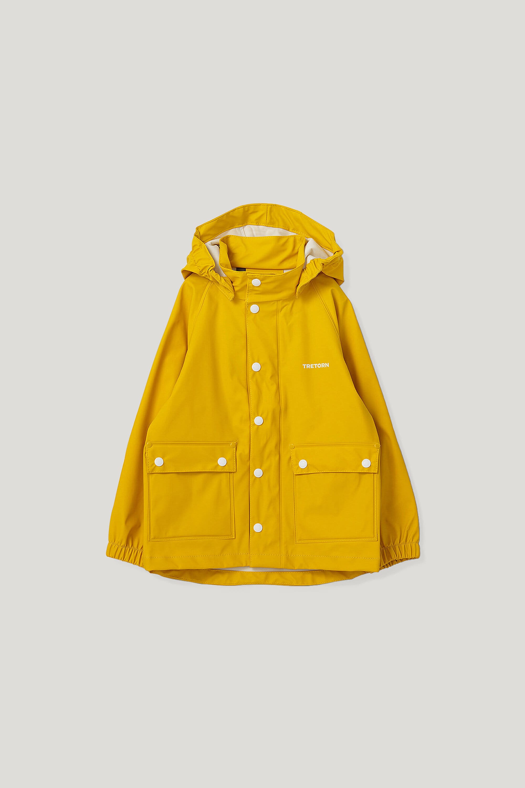 Kids Wings rain coat by Tretorn for children in the colour yellow