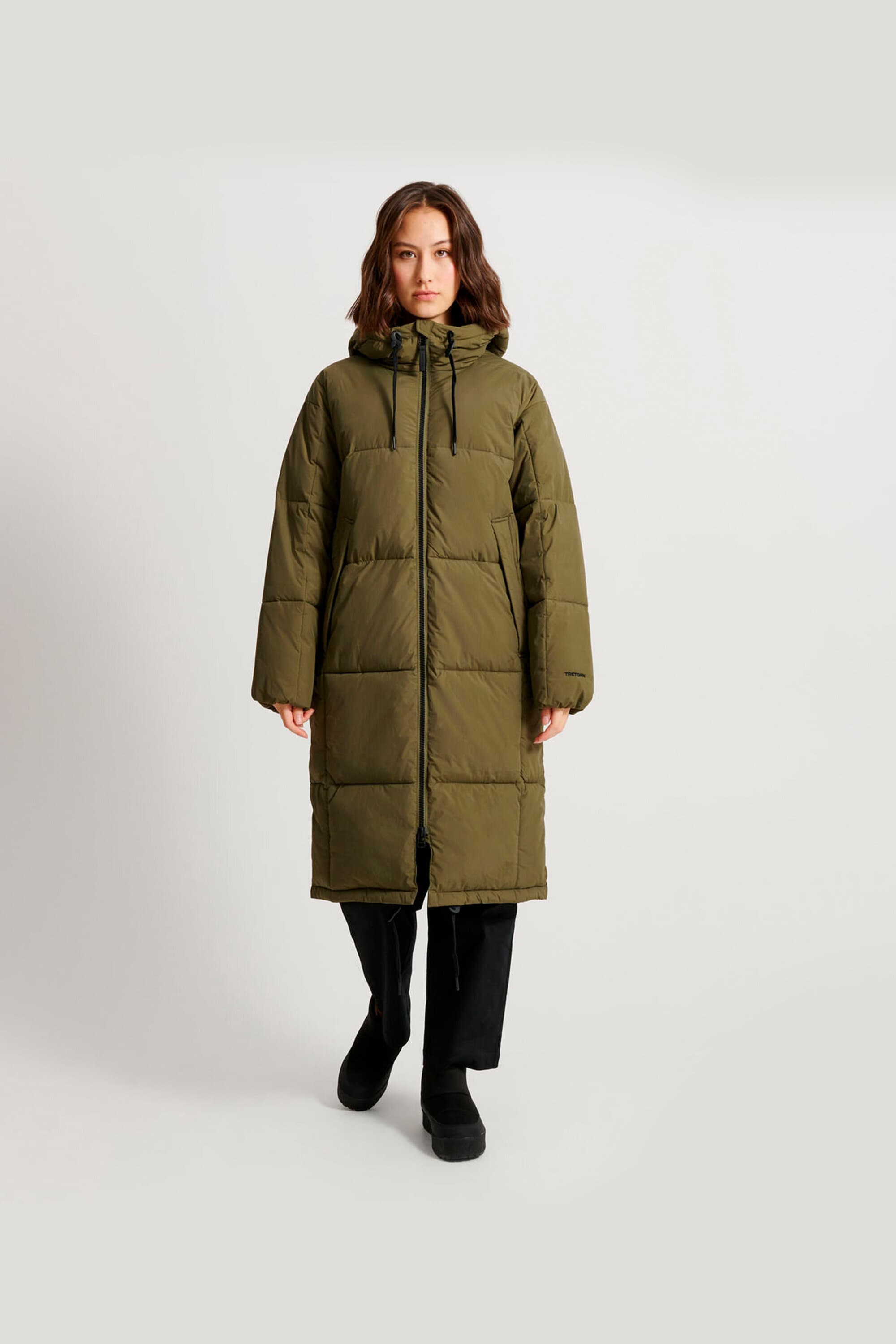 Women's Brown Puffers & Parkas