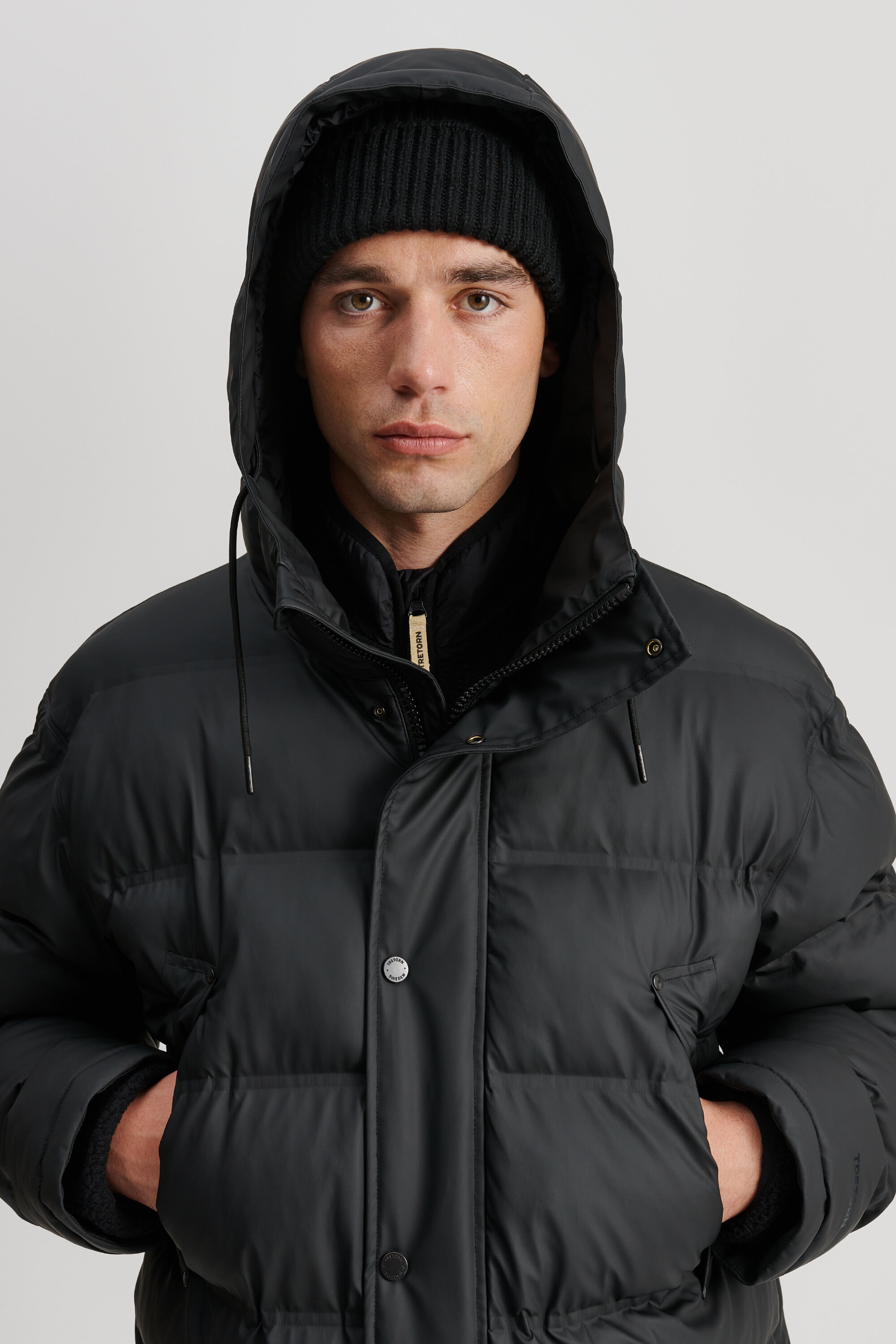 BAFFLE COAT WATERPROOF JACKET