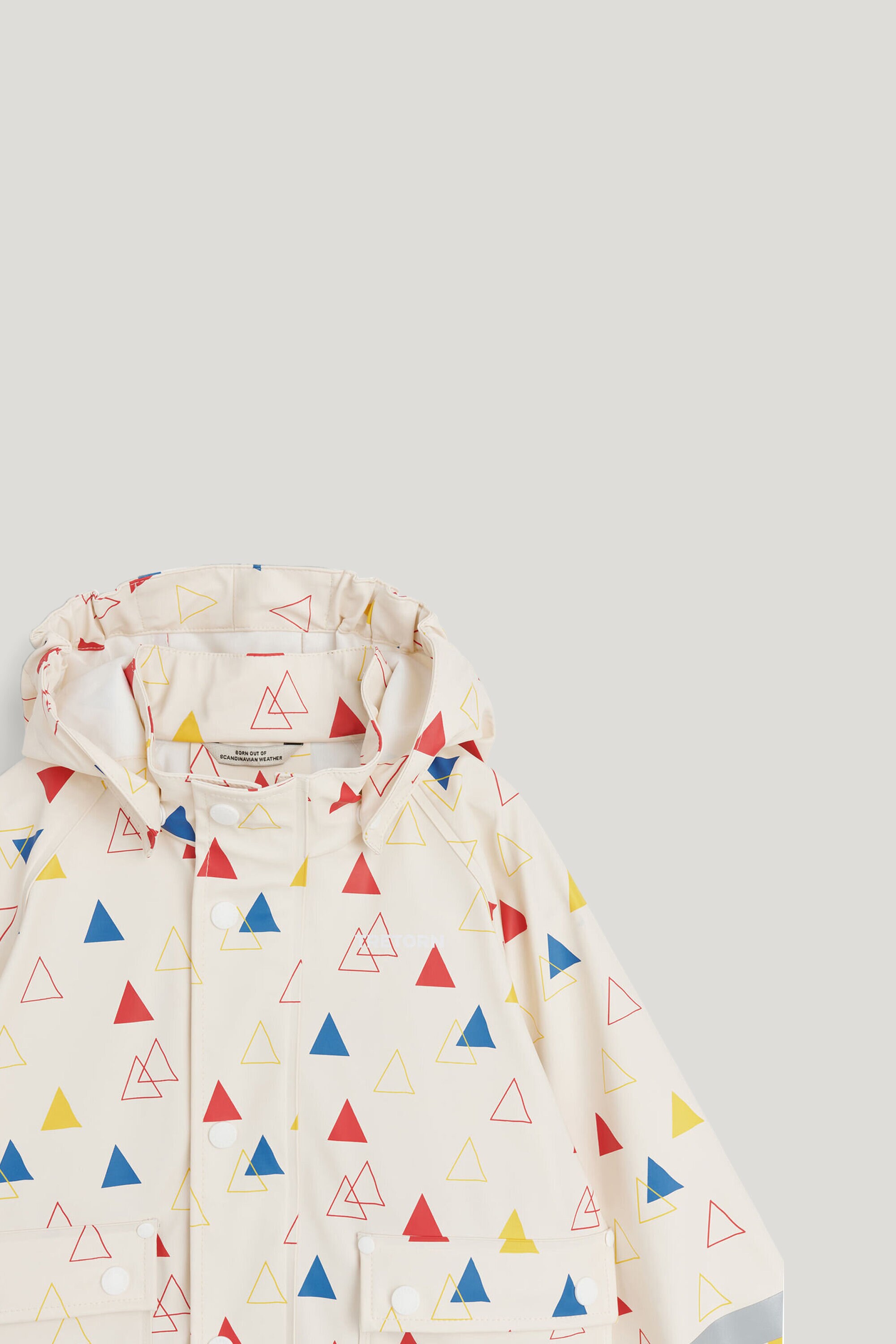 KIDS WINGS PRINTED RAIN COAT 